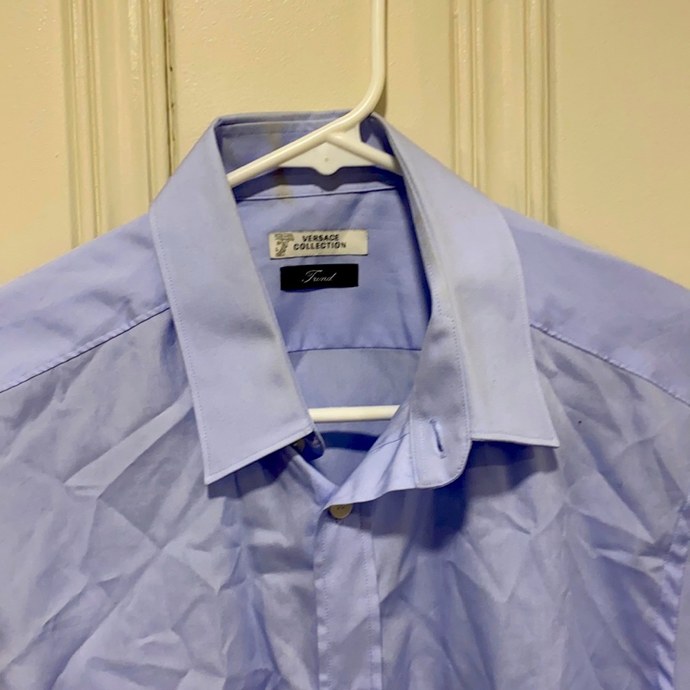Authentic Versace men’s button down slim fit